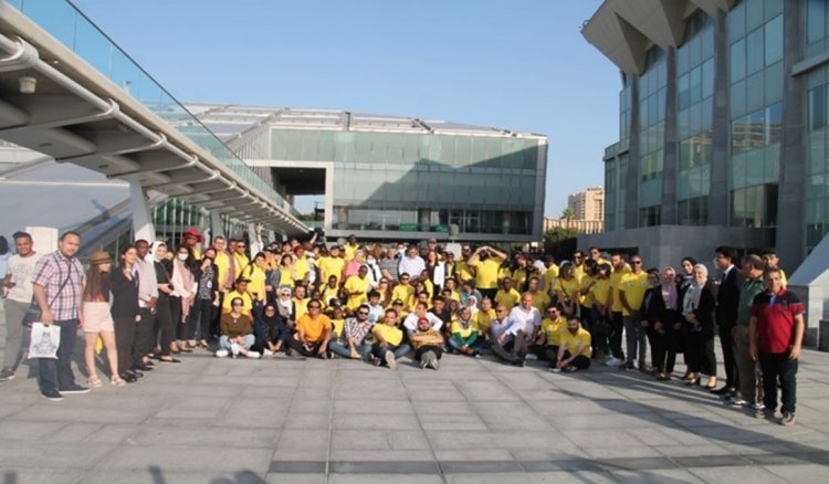 La Bourse Nasser pour le leadership international visite la Bibliothèque d’Alexandrie dans le cadre des activités du 12ème jour de la bourse