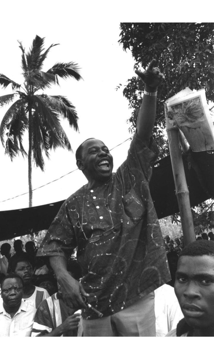 Kumbukubu ya kumuwa mwanaharakati wa mazingira wa Nigeria " Ken  Saro-Wiwa"