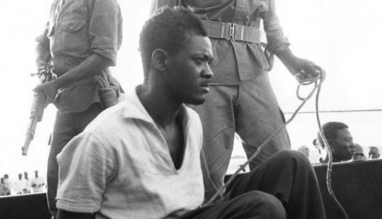 One day...Abdel Nasser receives the news of Lumumba's murder and confirms it to the world