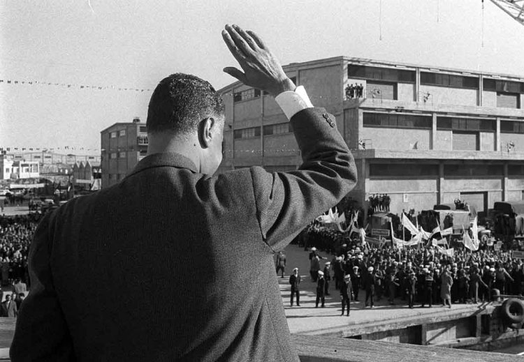 استطعنا أن نحقق الوحدة واتحدت مصر وسوريا وقامت الجمهورية العربية