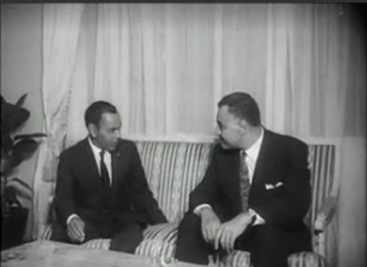 Visite du Président Gamal Abdel Nasser au Royaume du Maroc en 1965