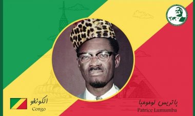 Lumumba, head of the Democratic Republic of Congo, Abdel Nasser mourned his death and Che Guevara called him "Martyr of the nation"