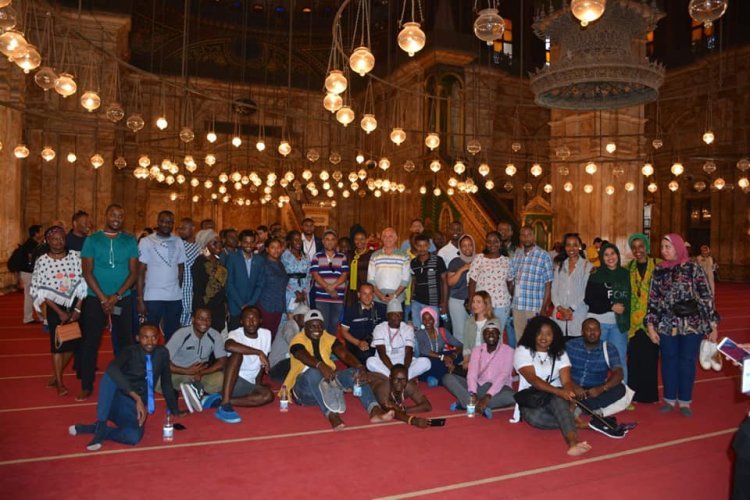 La Bourse Nasser en visite à la Citadelle de Saladin