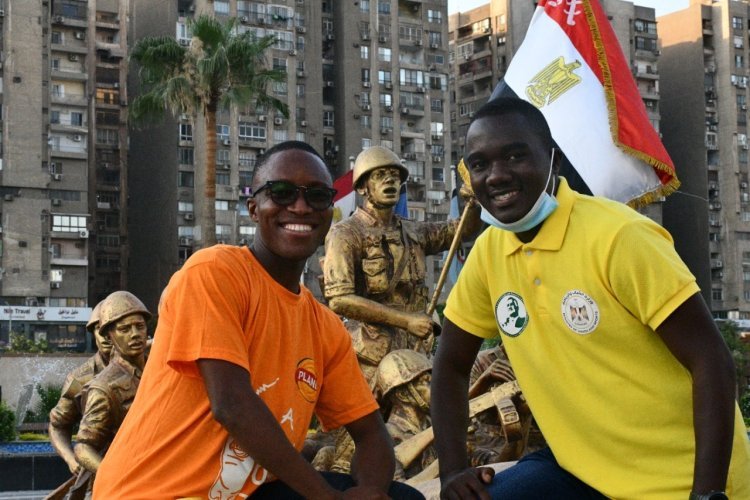 Visita al Panorama de la Guerra de octubre como parte del sexto día de la concesión de Nasser Fellowship para Leadership Internacional