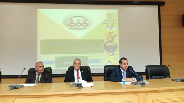 La delegación de Nasser Fellowship para Leadership Internacional visita el Centro de Las  Investigaciones Agrícolas