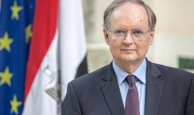 L'Ambassadeur Christine Burger... L'ambassadeur de l'Union européenne en Égypte