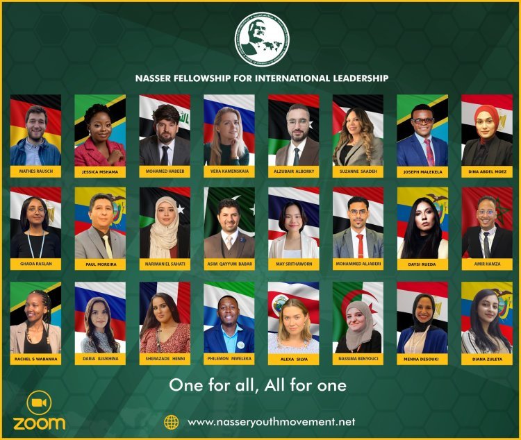 Juventud y deporte: En los idiomas oficiales, los graduados de Nasser  Fellowship para Leadership  Internacional  concluyen una serie de sesiones informativas