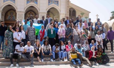 Vijana wa Udhamini wa Nasser kwa Uongozi wa Kimataifa watembelea St. Mark's Cathedral katika Abbasiya