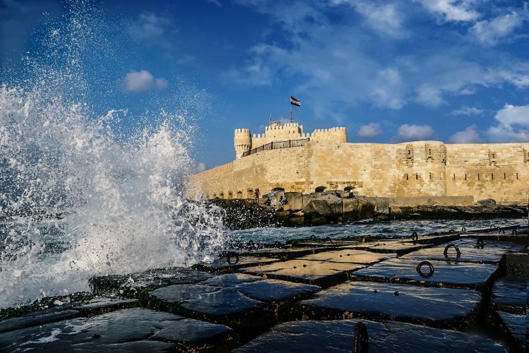 Qaitbay Castle... the guardian of Northern Egypt