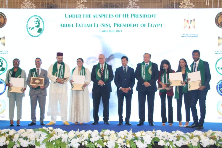 بالصور .. حفل ختام النسخة الرابعة من منحة ناصر للقيادة الدولية بحضور وزير الشباب والرياضة