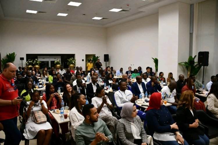 African Youth Bureau convenes with International Organization of La Francophonie's Young Diplomats under Dr. Ashraf Sobhy's Leadership