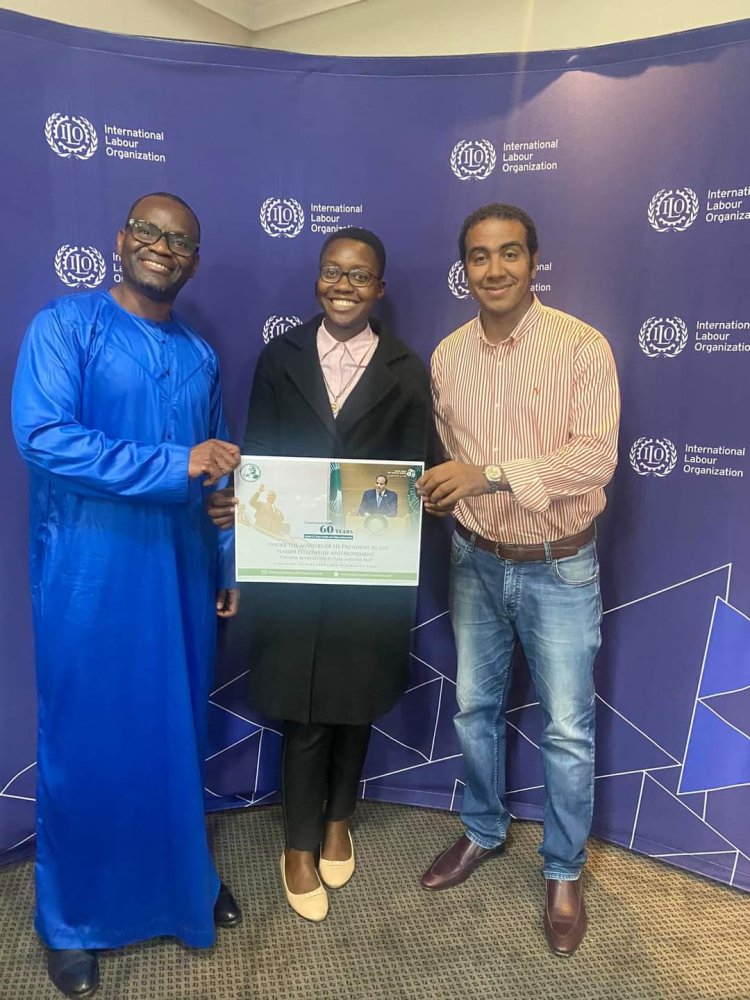 Ghazaly meets the youth of the Nasser Movement in Zambia