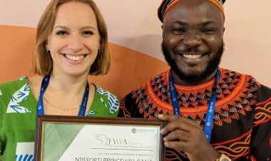 Njieforti Princewill Gana Honored with EVWA Changemaker 2023 Award