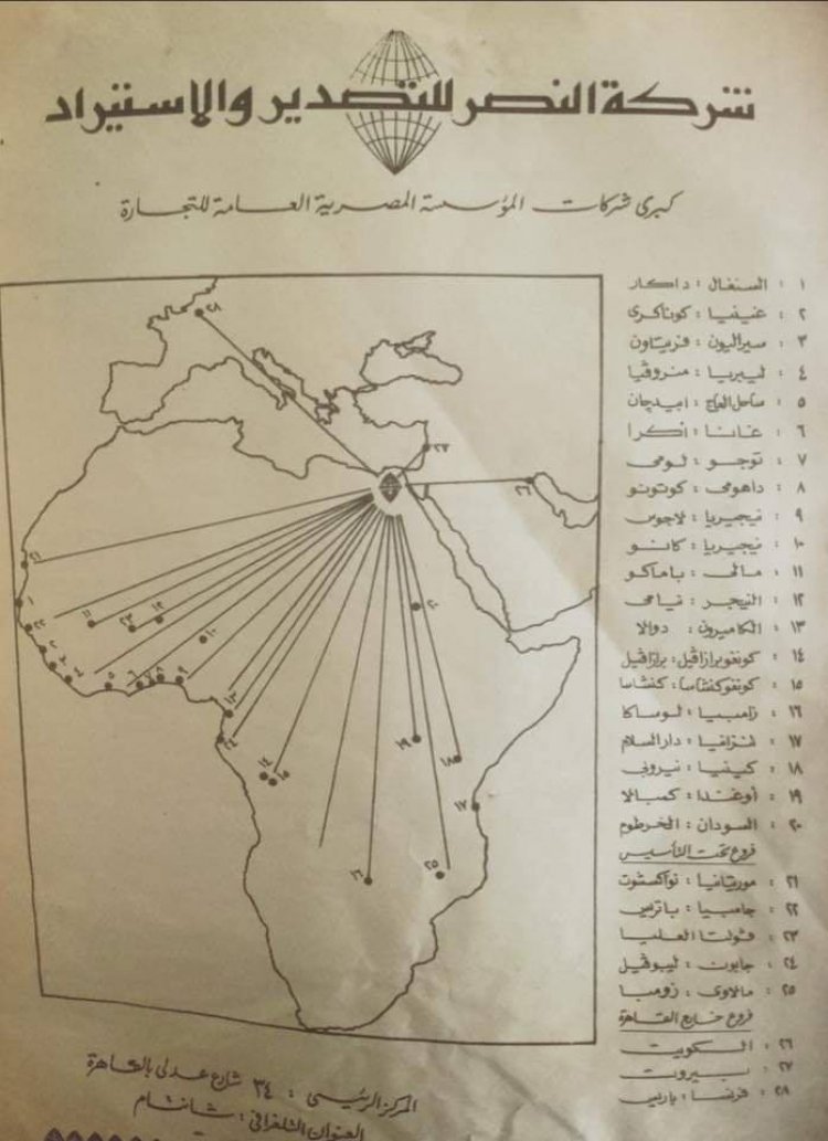 Kampuni ya El Nasr ya Usafirishaji na Uagizaji ... Misri yaweka mkono mrefu kwenya Bara la Afrika