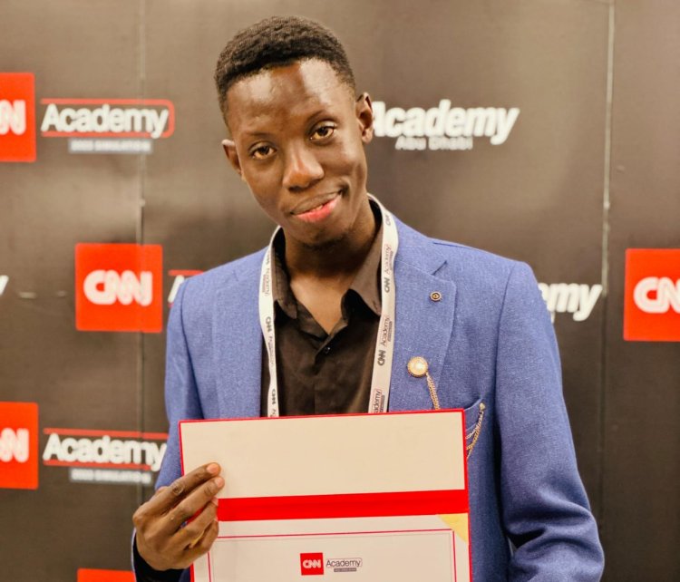 Nasser Fellow Earns Special Recognition at CNN Academy Graduation