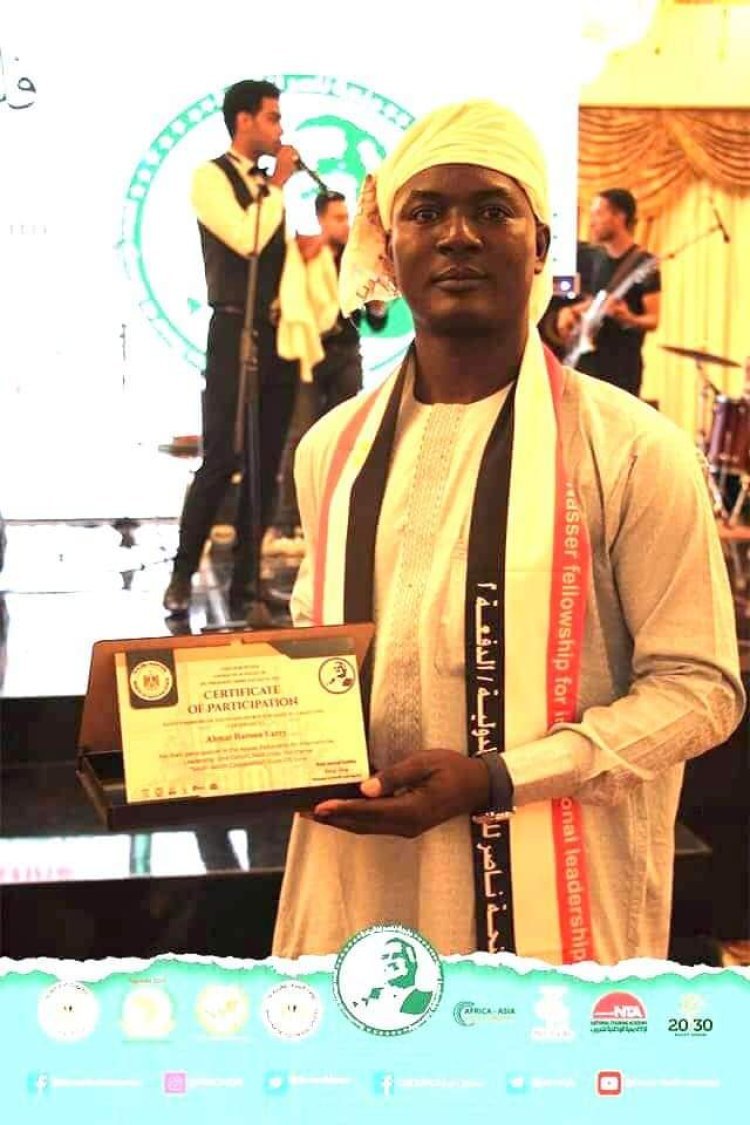 A $5,000 USD award for a Nasser Fellow for Integrity and Anti-Corruption