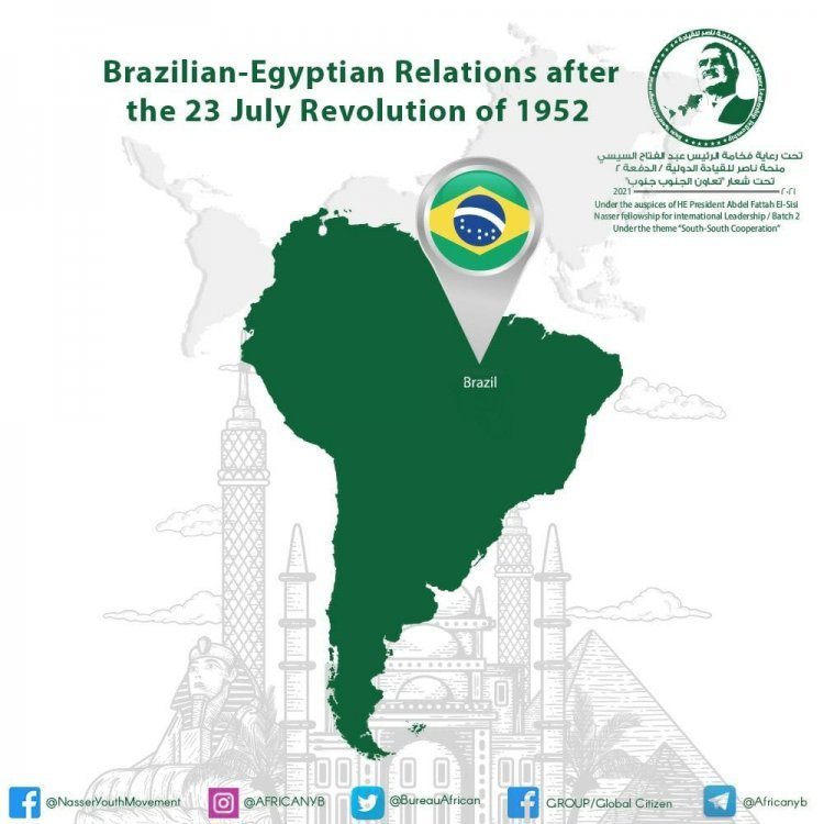 Brazilian-Egyptian relations after the July 23, 1952 Revolution