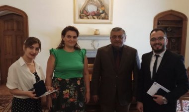 Ubalozi wa Jamhuri ya Armenia Mjini Kairo wakaribisha Mhitimu wa kwanza Armenia kutoka Udhamini wa Nasser kwa Uongozi wa Kimataifa