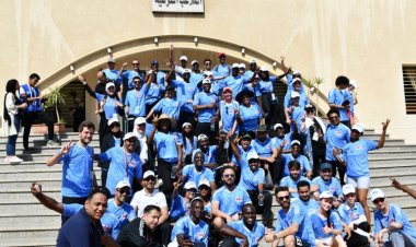 Siku ya Michezo ndani ya Uwanja wa Kimataifa wa Kairo kwa washiriki wa Udhamini wa Nasser kwa Uongozi