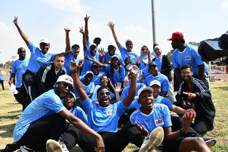 Siku ya Michezo ndani ya Uwanja wa Kimataifa wa Kairo kwa washiriki wa Udhamini wa Nasser kwa Uongozi