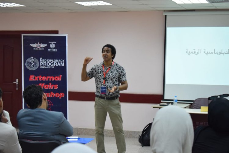 For the First Time in Africa: Egyptian Students Launch the “Health Diplomacy” Program